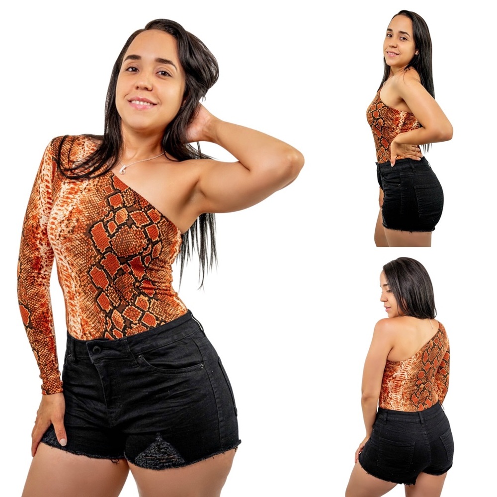 Women’s One Shoulder Bodysuit